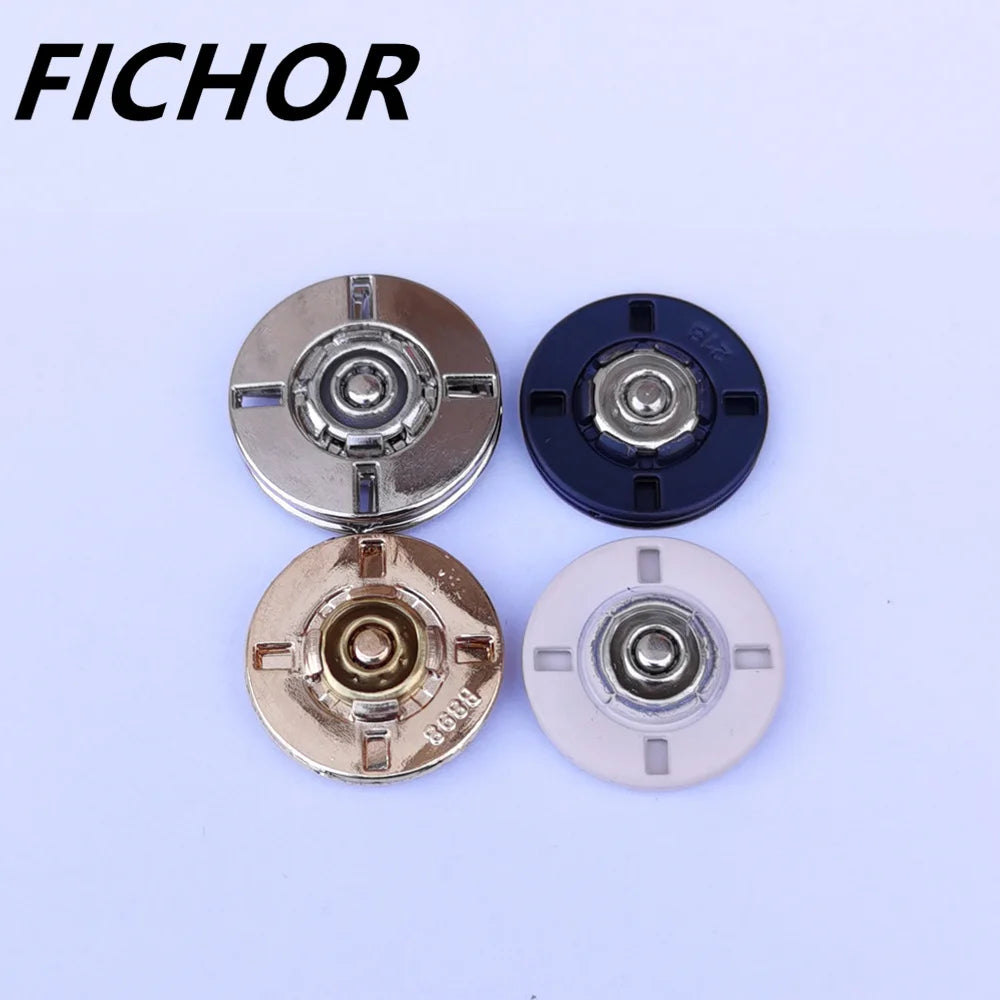 Snap Button 5Pcs 21-23mm sew on 5pcs