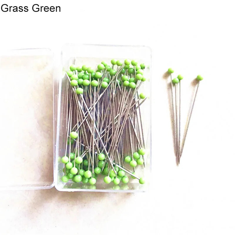 Dressmakers Pins  - Glass heads