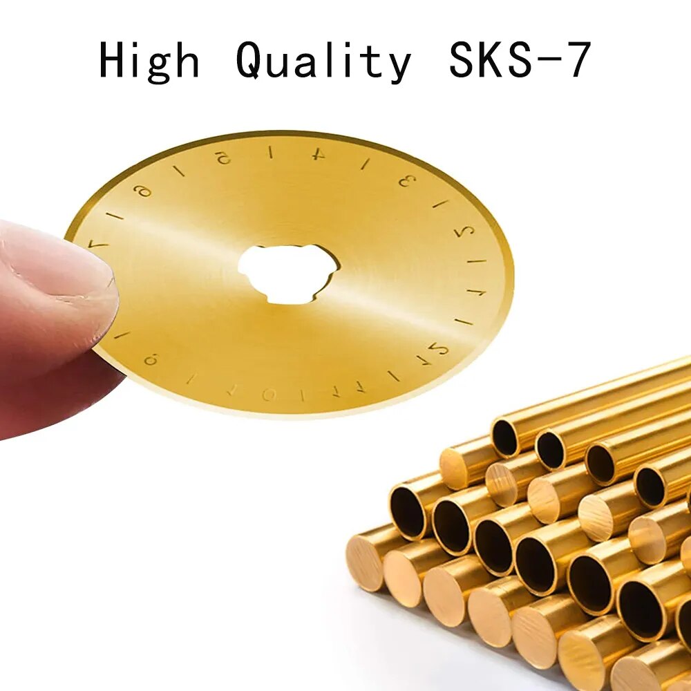 Titanium Rotary Cutter Blades 45mm 5/10pcs