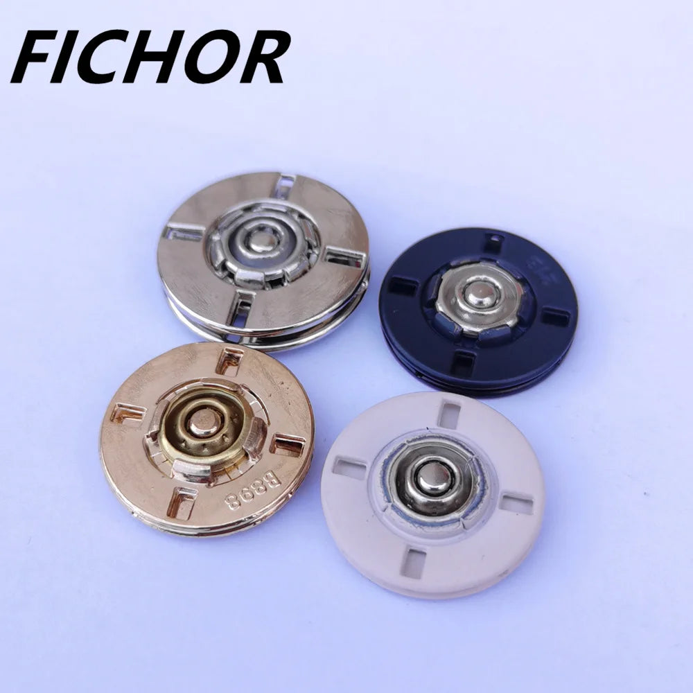 Snap Button 5Pcs 21-23mm sew on 5pcs