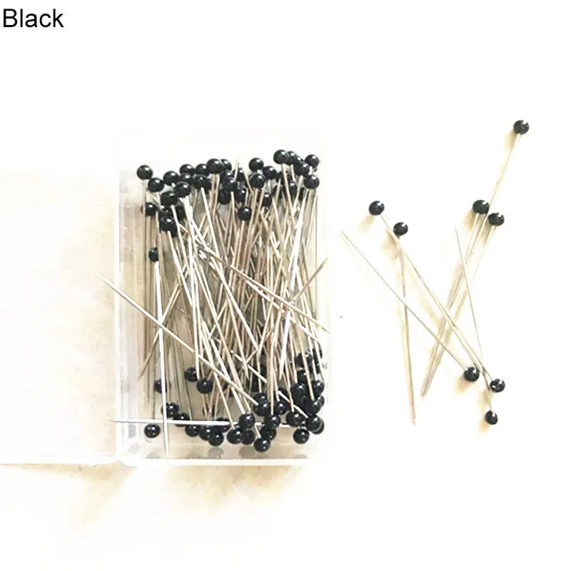 Dressmakers Pins  - Glass heads