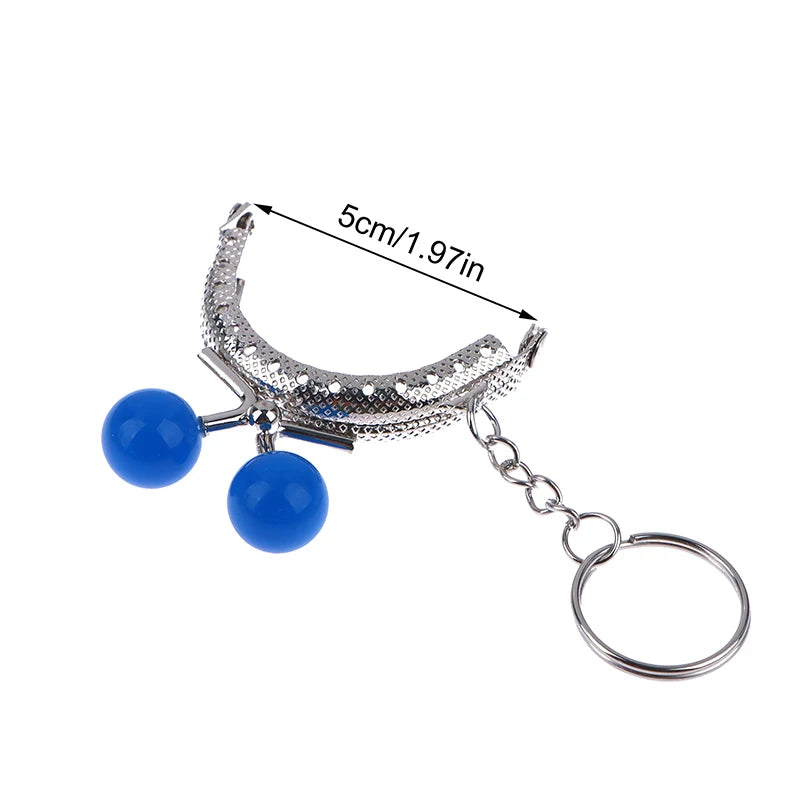 Coin Purse Frame For Bag With Key Ring 1Pcs Metal