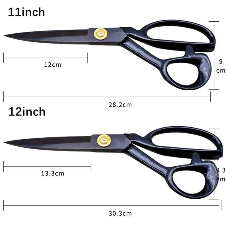 Professional Dressmaking Shears - Heavy Duty Tailor Scissors 8-12 inch for Fabric Cutting