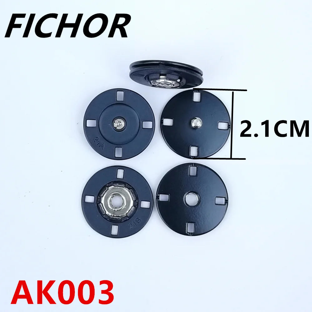 Snap Button 5Pcs 21-23mm sew on 5pcs