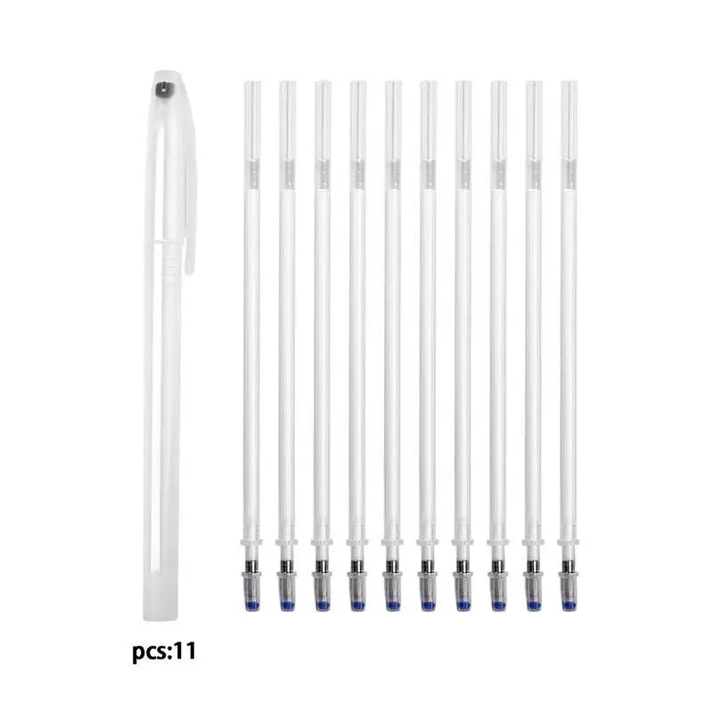 Heat Erasable Magic Marker Pen  10/20Pcs/Set , Fabric Pens Line Marking DIY Craft Sewing Accessories