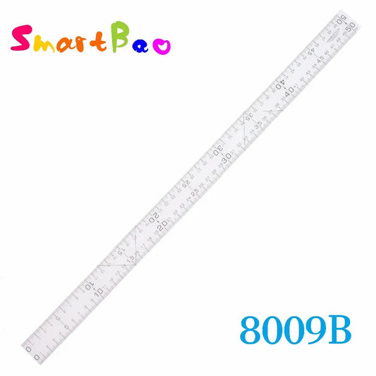 Soft 50cm Plastic Ruler - Extra Thin Flexi Measure Ruler
