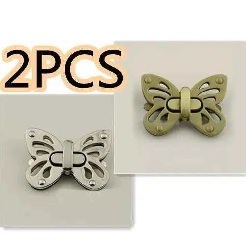 Rectangle Metal Clasp Twist Lock - Bag Hardware for Handbags & Purses