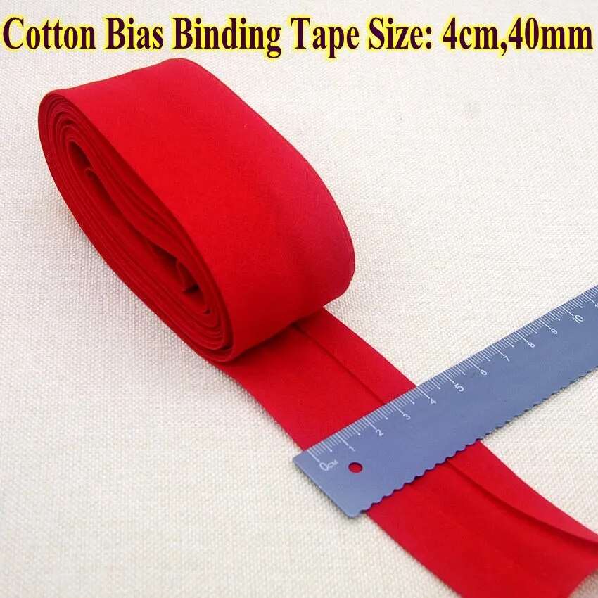 Cotton Bias Binding Tape - Size 4cm x5 meters