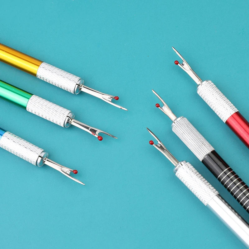 1Pcs Seam Ripper with 5Pcs Replacement Head Sewing Stitch Thread Unpicker Embroidery Thread Remover Tool DIY Sewing Tools