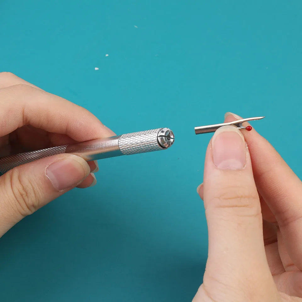 1Pcs Seam Ripper with 5Pcs Replacement Head Sewing Stitch Thread Unpicker Embroidery Thread Remover Tool DIY Sewing Tools