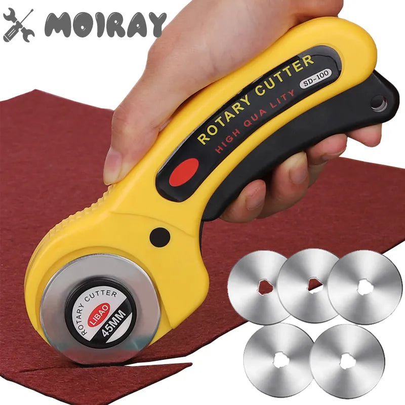 Rotary Cutter 45mm diametre - For Leather,Fabric, Cutting Tool Leather