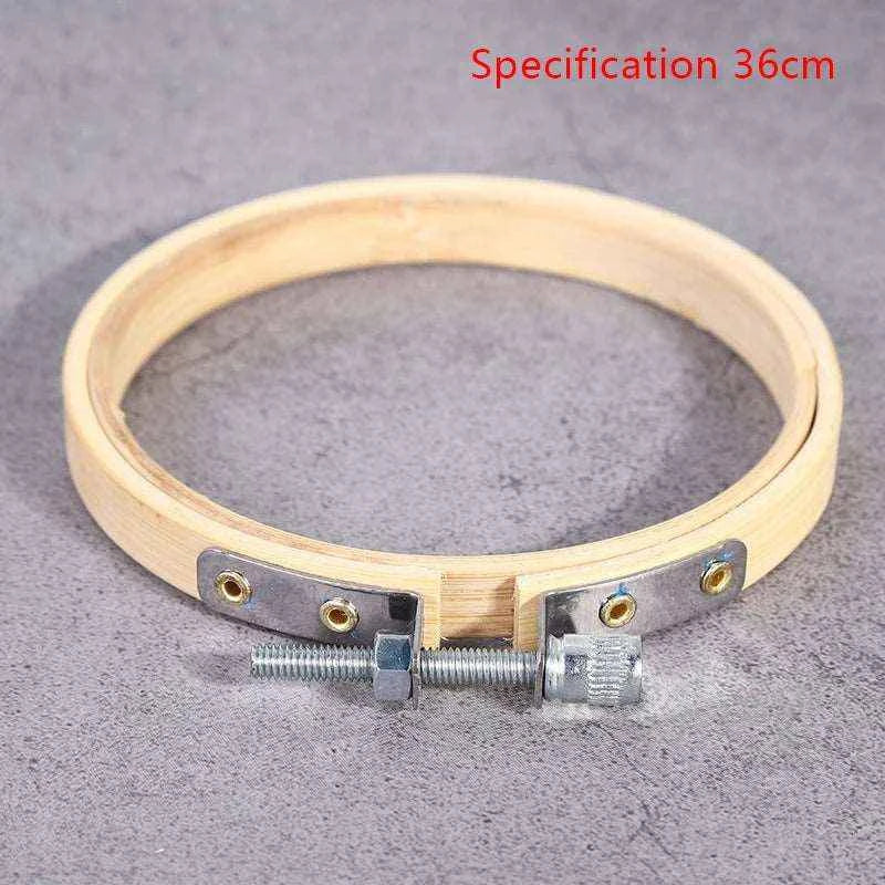 Bamboo Embroidery Hoops 8cm-30cm - Round Frame 1pc for Cross Stitch & Needlework