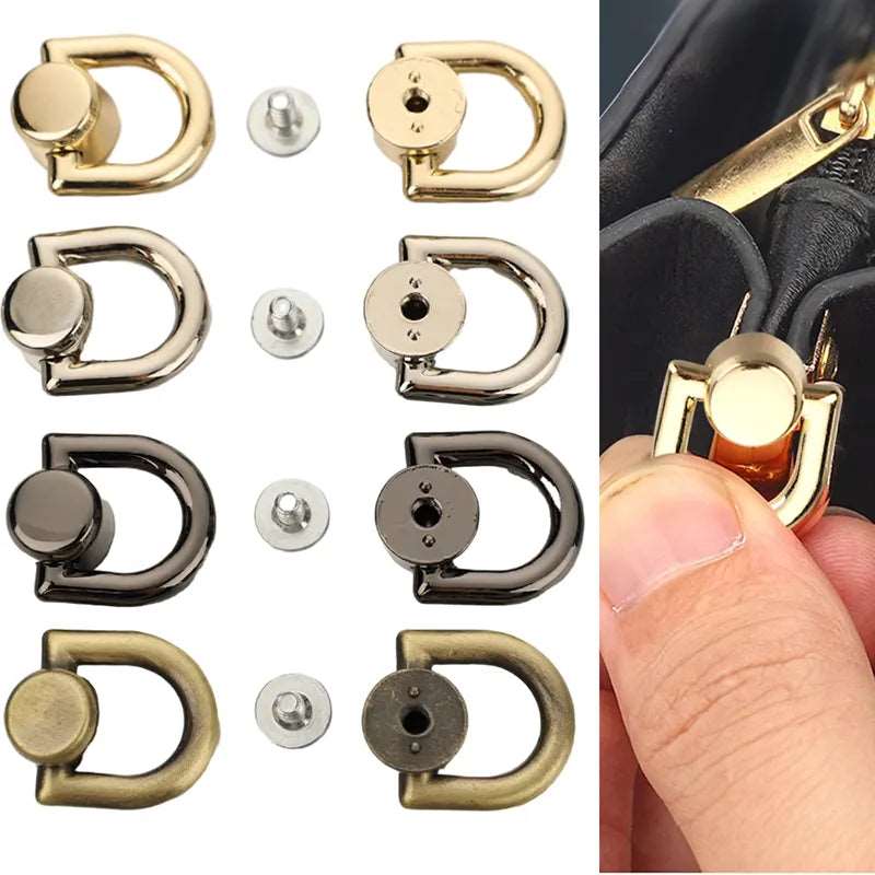 D-shaped Ring Bag Side Clip Buckles
