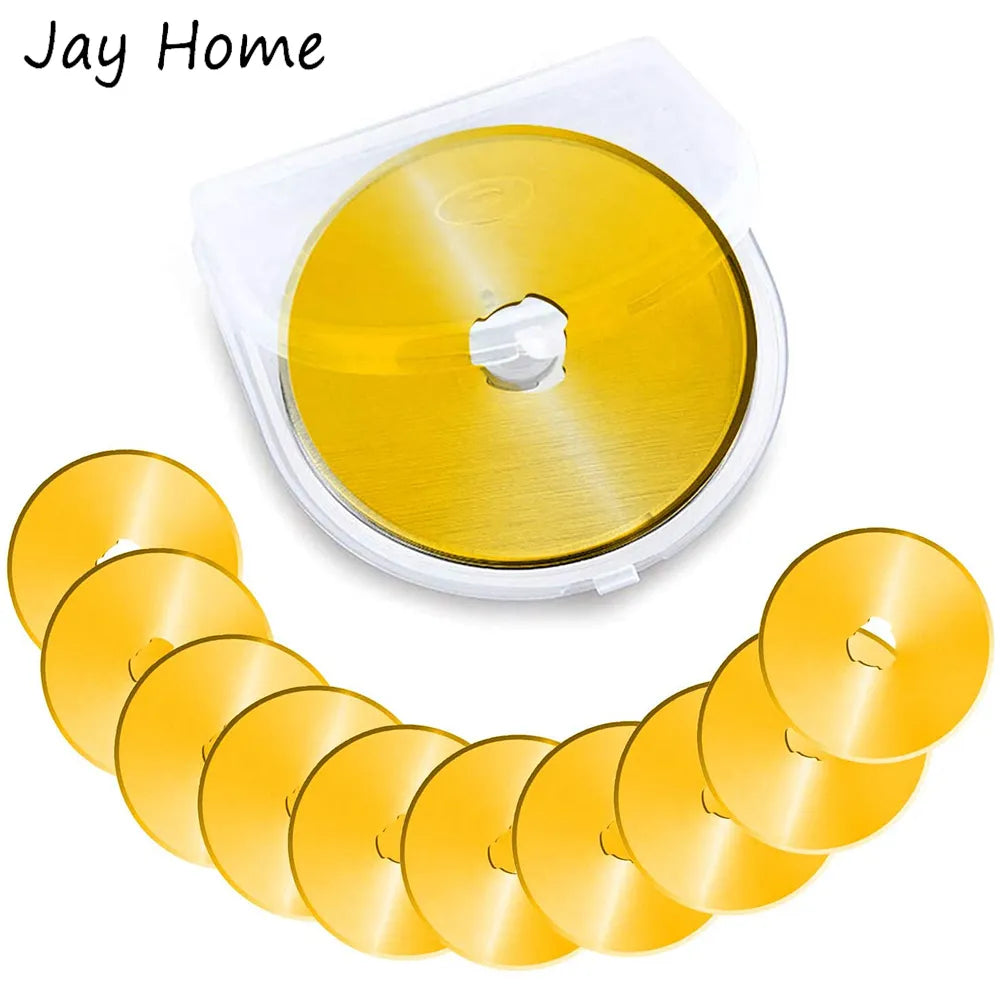 Titanium Rotary Cutter Blades 45mm 5/10pcs Spare Replacement Blades