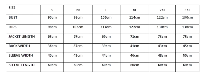 Ladies Fleece Jacket PDF Sewing Pattern & Instructions - S-3XL