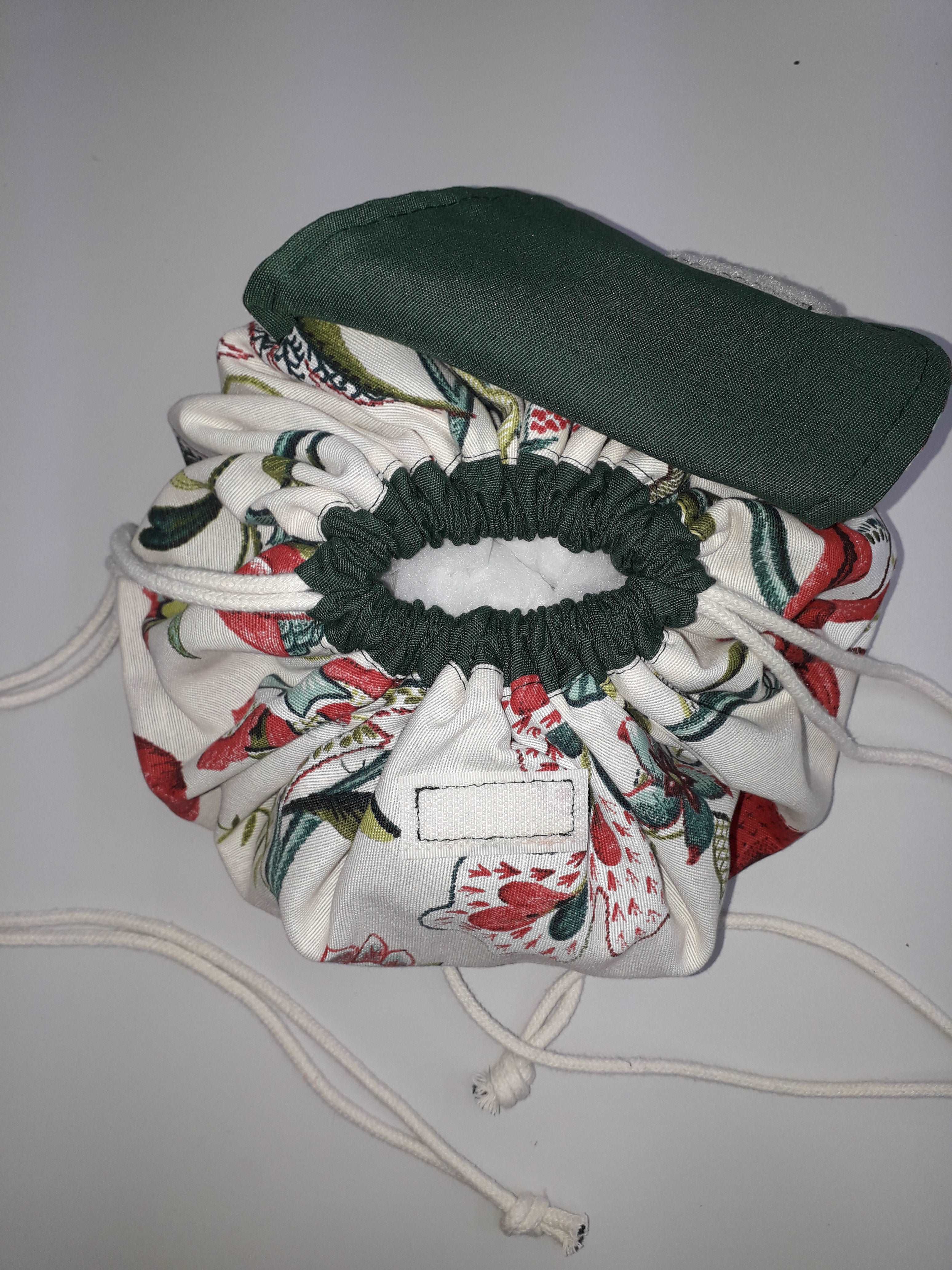 DRAWSTRING MAKEUP POUCH - SEWING PDF PATTERNS AND INSTRUCTIONS