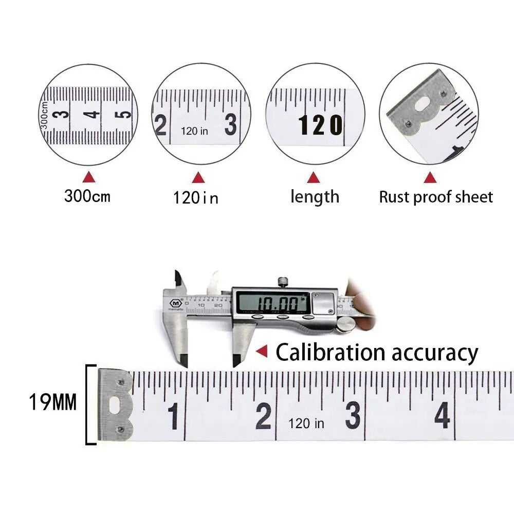 300cm Tape Measure - Sewing -  Soft  300cm Tailor Body Measuring Tape