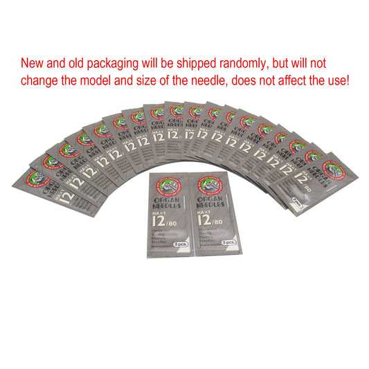 100pcs Organ Sewing Machine Needles - HAx1 130/705H for Domestic Machines (Singer, Brother, Janome)