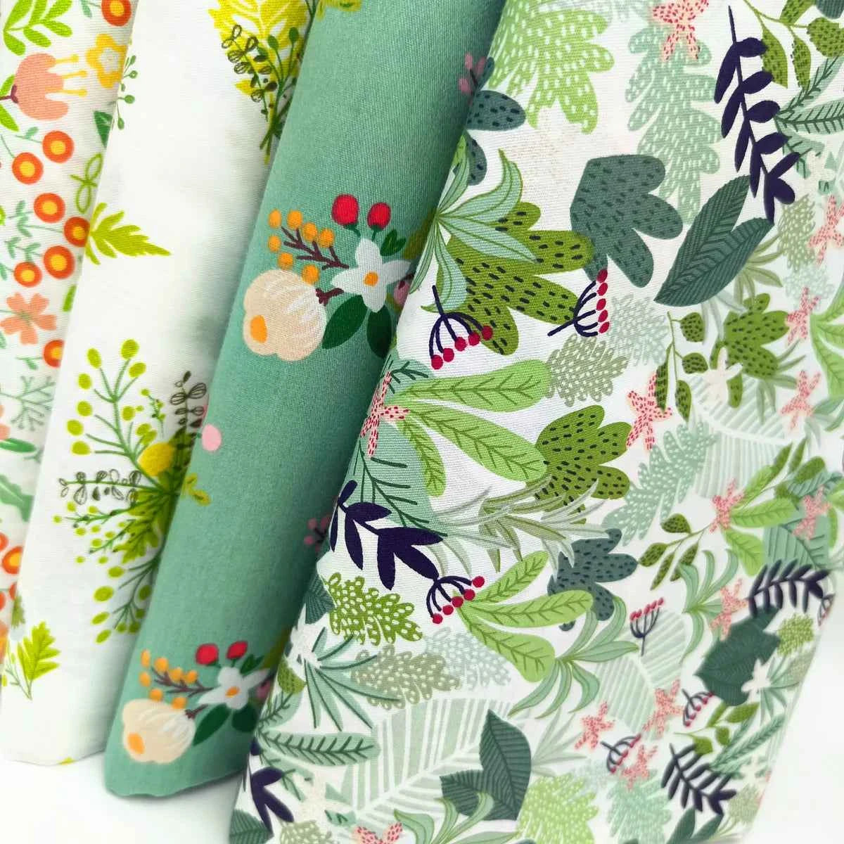 8-Pack Cotton Fabric Squares 20x25cm - Charm Packs for Quilting & Patchwork