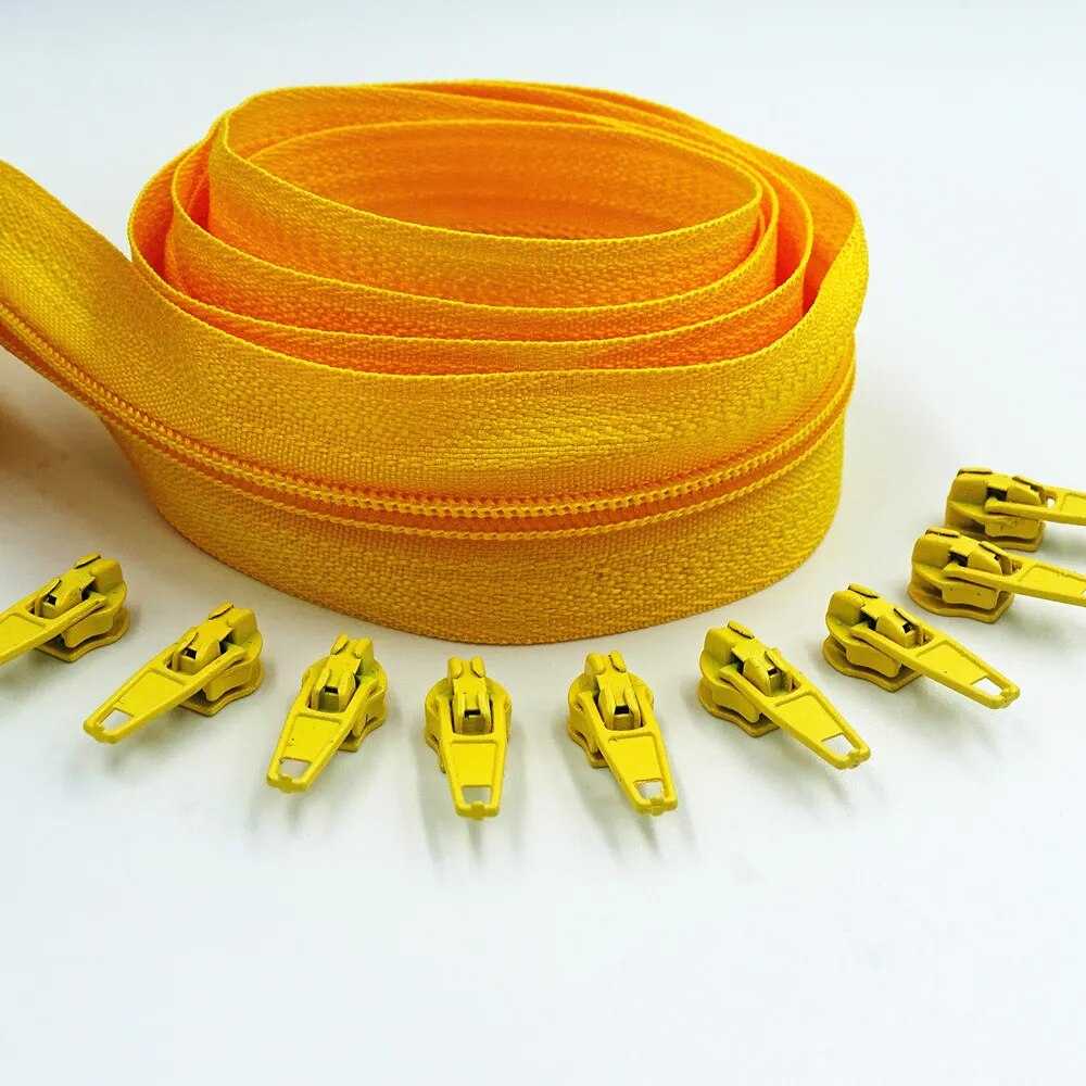 Nylon Zippers Rolls,3# sold by the metre - Auto-lock Zipper Slider