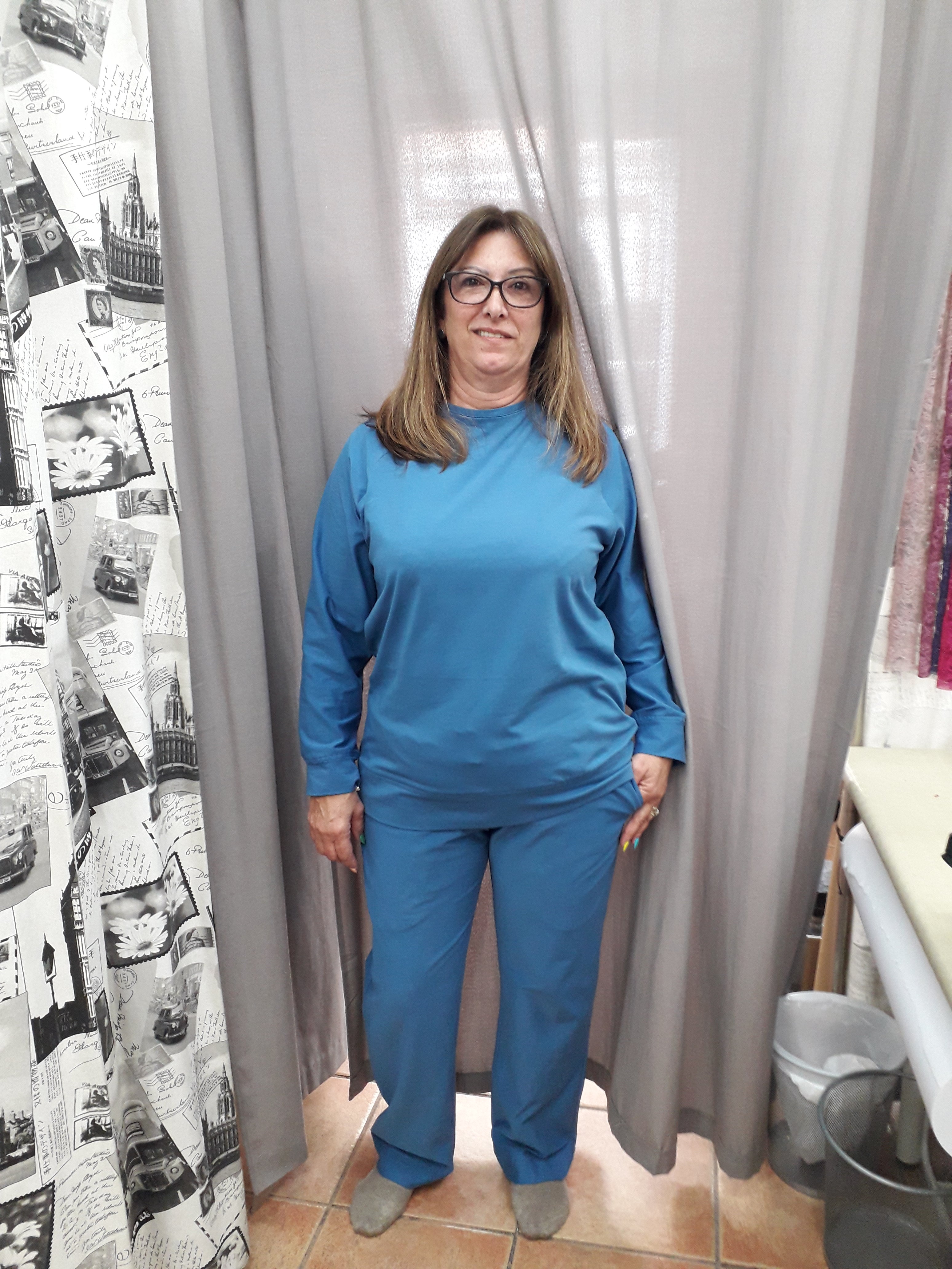 LADIES JOGGING SUIT TOP AND BOTTOM PDF SEWING PATTERNS AND TUTORIALS - SIZES S-3XL