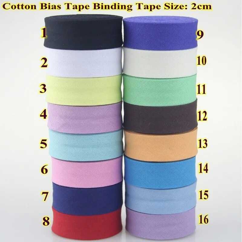 Binding Bias Tape-  width 2cm/ 3/4" Narrow