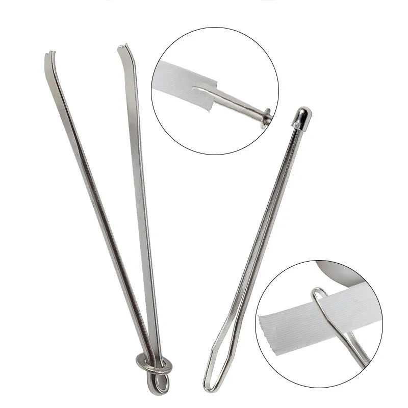 Bodkin Needle for elastic insertion