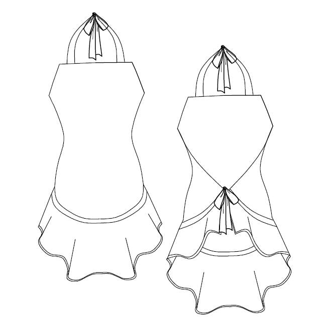 NOT SO EASY APRON SEWING PDF PATTERN AND INSTRUCTIONS