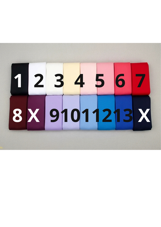 Cotton Bias Binding Tape 4cm x 5 meters - 100% Cotton Bias Tape in 24 Colors