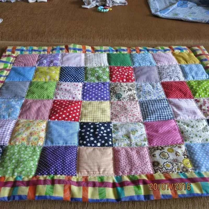 8-Pack Multicolor Cotton Fabric Squares - Printed Charm Packs for Quilting & Patchwork