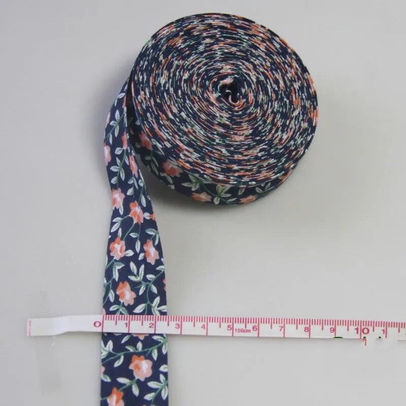 Printed Cotton Bias Binding - 25mm(1") Width / 5meters lot