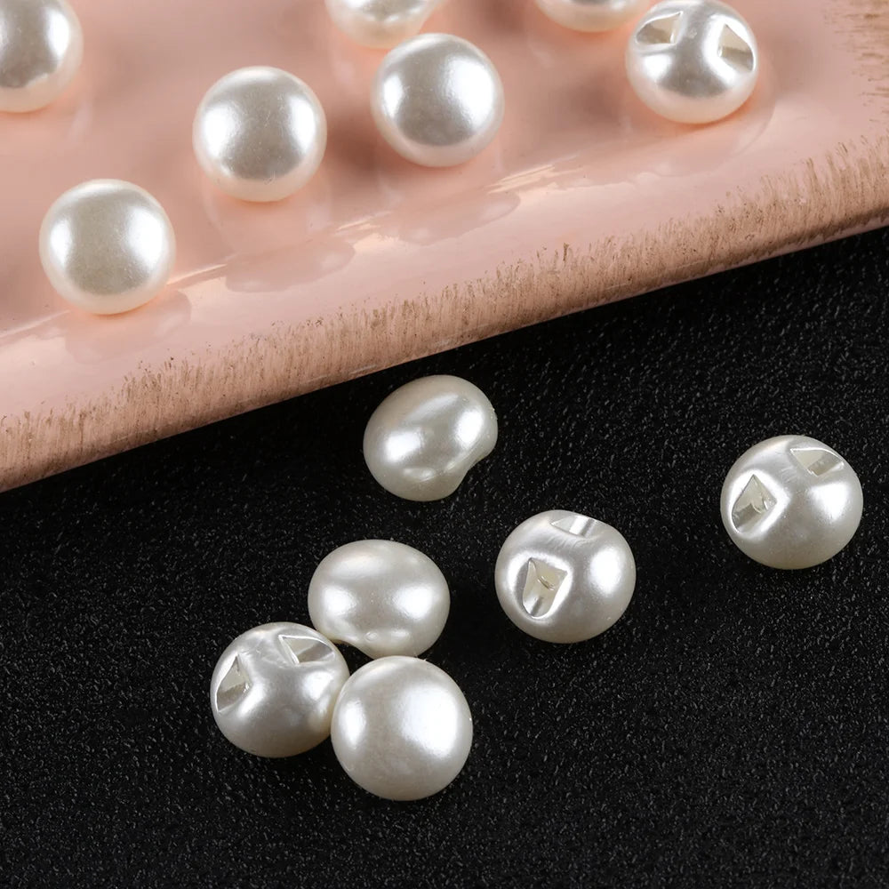 Pearl Buttons for clothing and Accessories 50pcs set