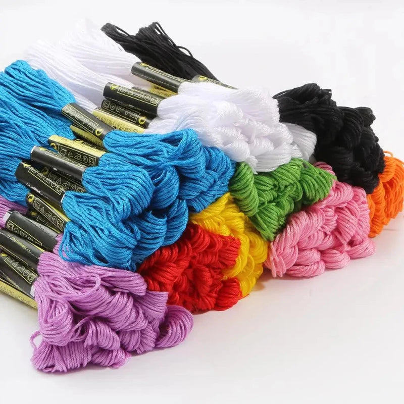 Embroidery threads X 5pcs