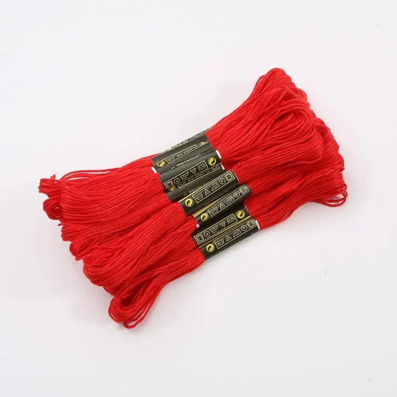Embroidery threads X 5pcs