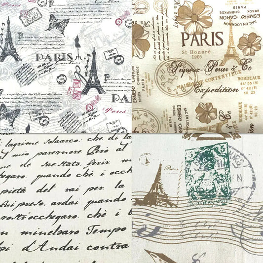 Printed canvas Fabric 45x150cm