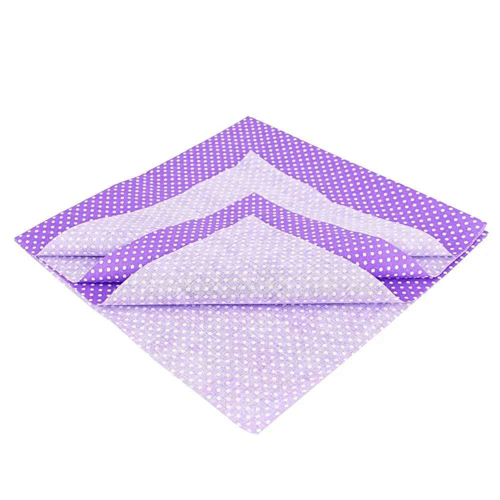 7-Pack Cotton Fabric Squares - Fat Quarters/Charm Packs for Quilting & Patchwork