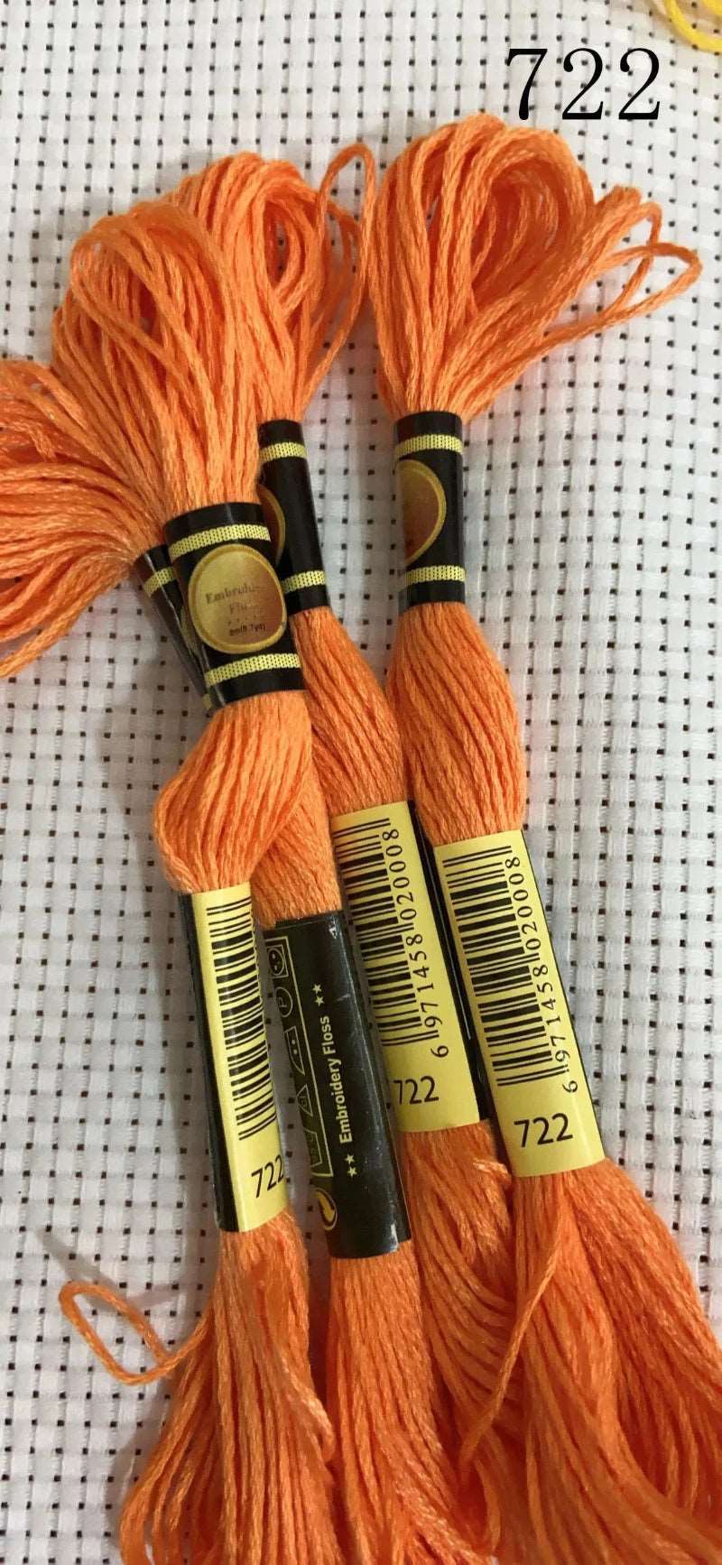 Cross Stitch/Embroidery Threads 6pcs
