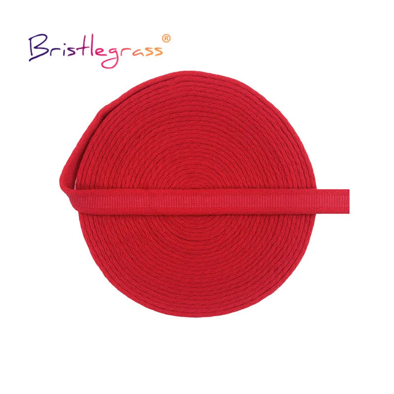 10mm Nylon Bra Underwire Casing - Plush Channeling Tape in Designer Colors (2/5/10 Yards)