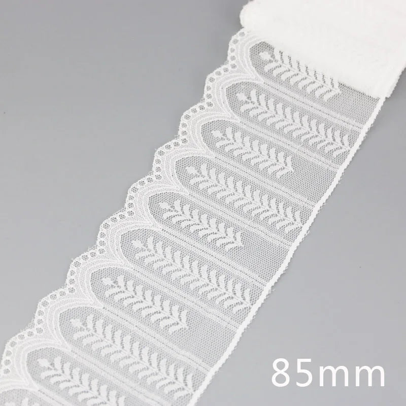 5 Yards White Lace Edging - Decorative Trim for Hems, Sleeves & Cuffs