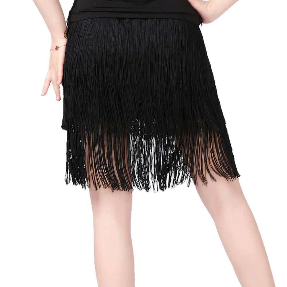 50cm Wide Lace Fringe Trim 15cm - Tassel Fringe for Latin Dress & Stage Costumes