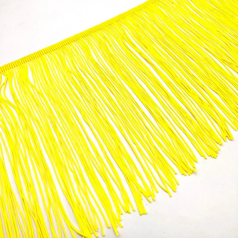 50cm Wide Lace Fringe Trim 15cm - Tassel Fringe for Latin Dress & Stage Costumes