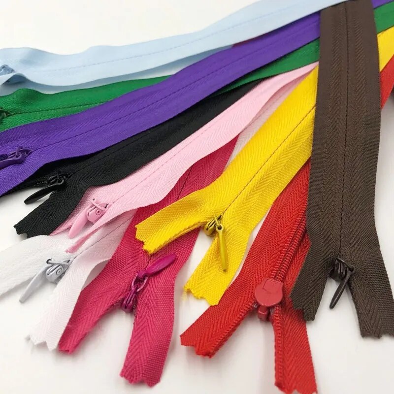 Invisible Zippers  3# 20cm For Sewing 10pcs