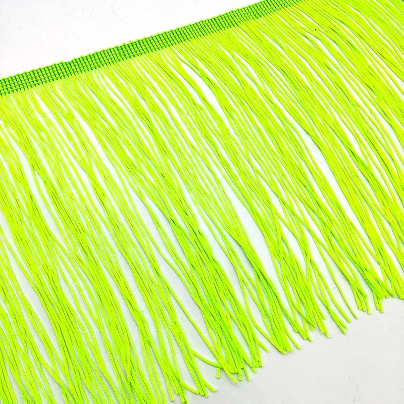 50cm Wide Lace Fringe Trim 15cm - Tassel Fringe for Latin Dress & Stage Costumes