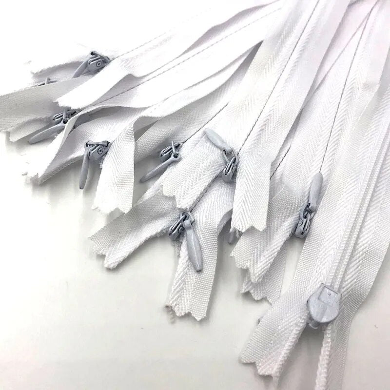 Invisible Zippers  3# 20cm For Sewing 10pcs