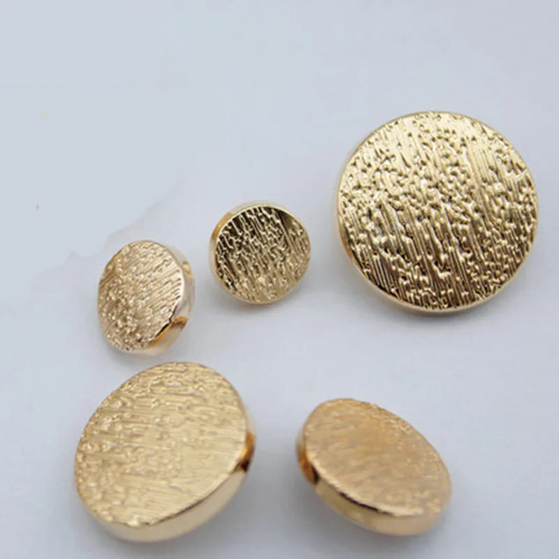 Golden Buttons For Coat or Jackets 10pcs/lot