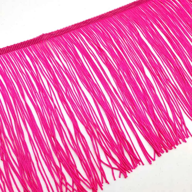 50cm Wide Lace Fringe Trim 15cm - Tassel Fringe for Latin Dress & Stage Costumes
