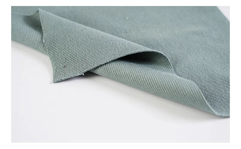 Spandex Jersey Cuff Ribbing Fabric - 20cm Wide Multiple Lengths for Sweatshirts & Sleeves