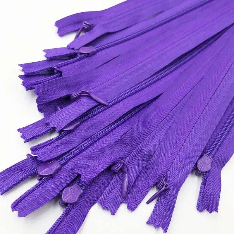 Invisible Zippers  3# 20cm For Sewing 10pcs