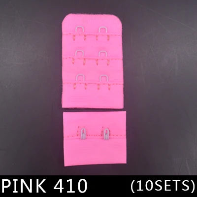 10 Sets Bra Hook & Eye Closures - 1, 2 or 3 Hook for Bra Making & Lingerie