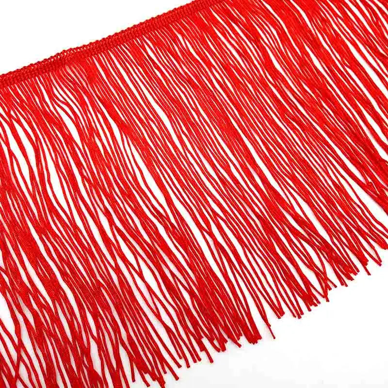 50cm Wide Lace Fringe Trim 15cm - Tassel Fringe for Latin Dress & Stage Costumes
